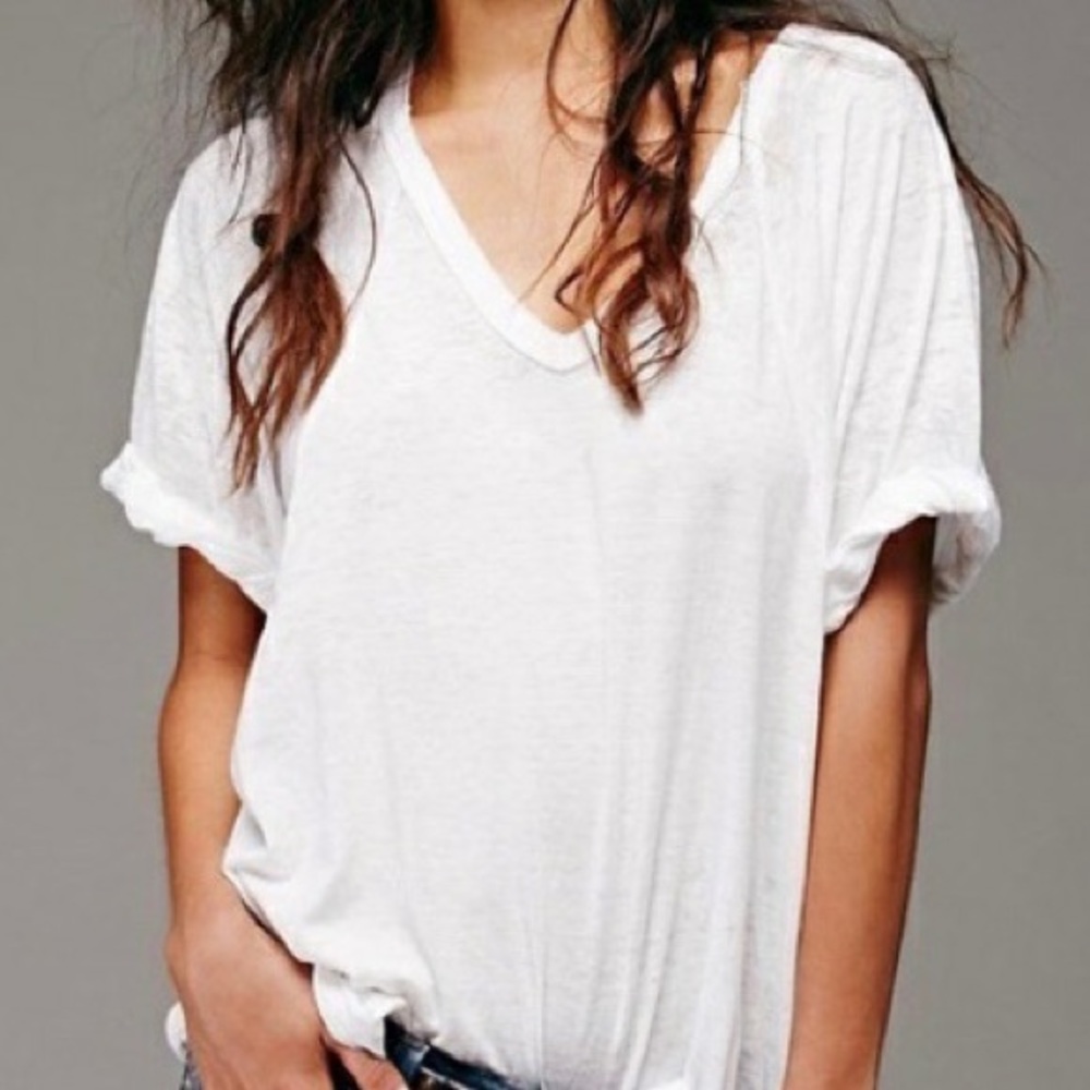 We The Free Free Fallin White Tee